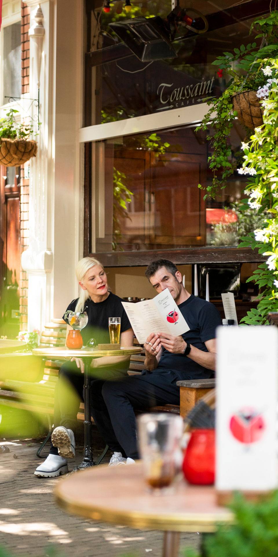 BosboomToussaintstraat Charmant Terras Cafe Toussaint Amsterdam