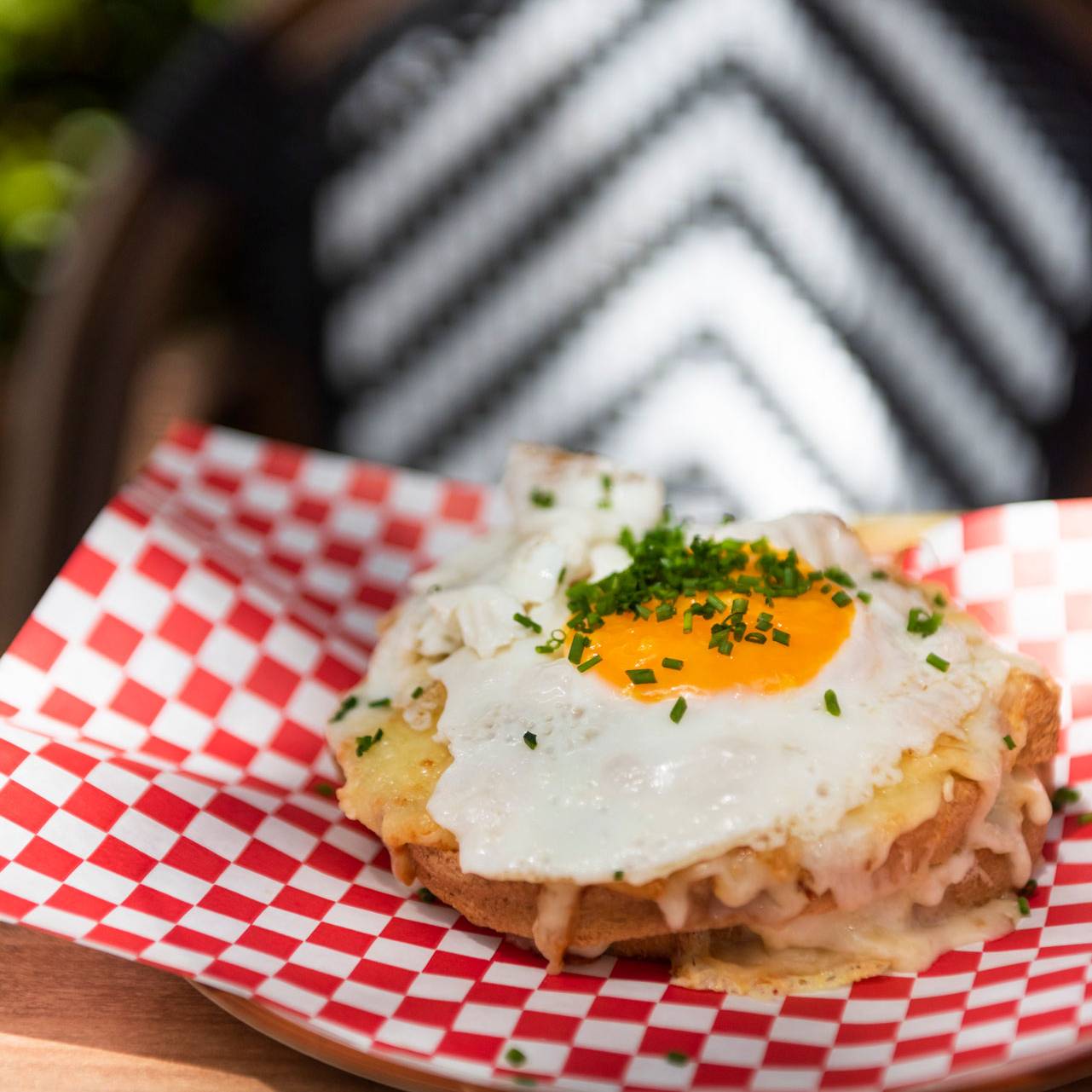 Cafe Toussaint Amsterdam croque madame