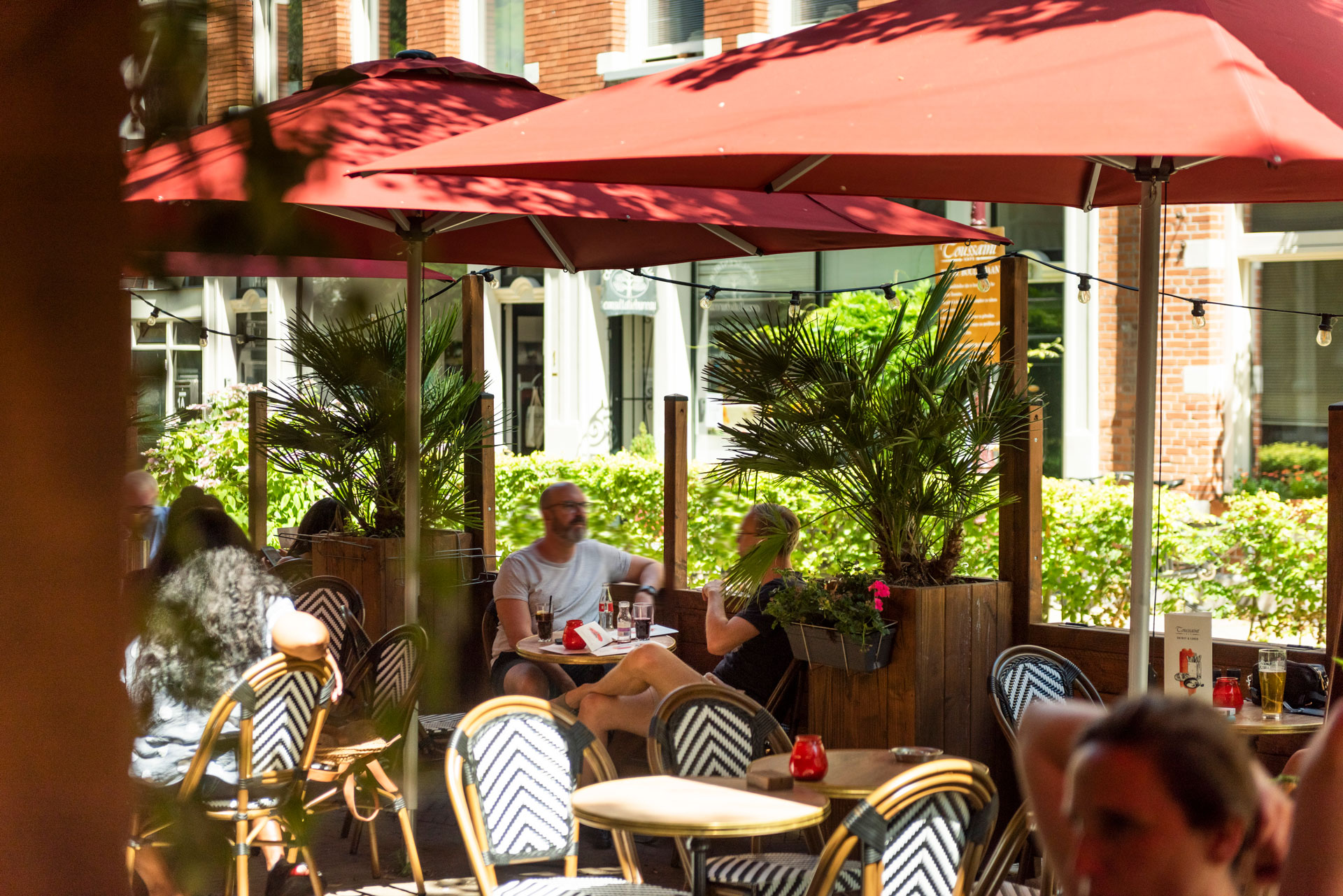 Cafe Toussaint Amsterdam terrace